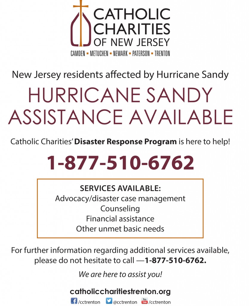 Help Extended for Those Impacted by Hurricane Sandy!