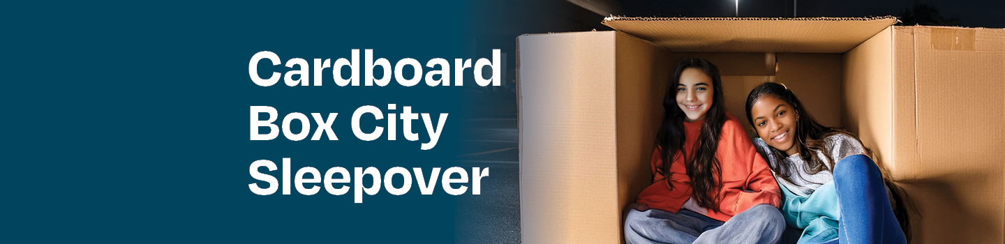 Cardboard Box City Sleepover